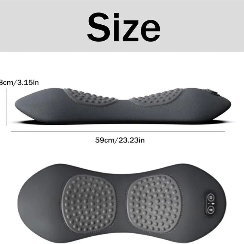 3-in-1 Lumbar Massage Cushion