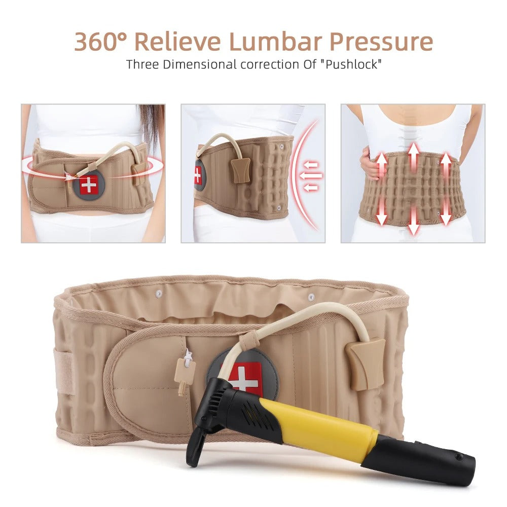 Inflatable Lumbar Support Belt